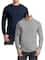 Galaxy by Harvic Long Sleeve Crew Neck Men's T-Shirt 2 Pack
